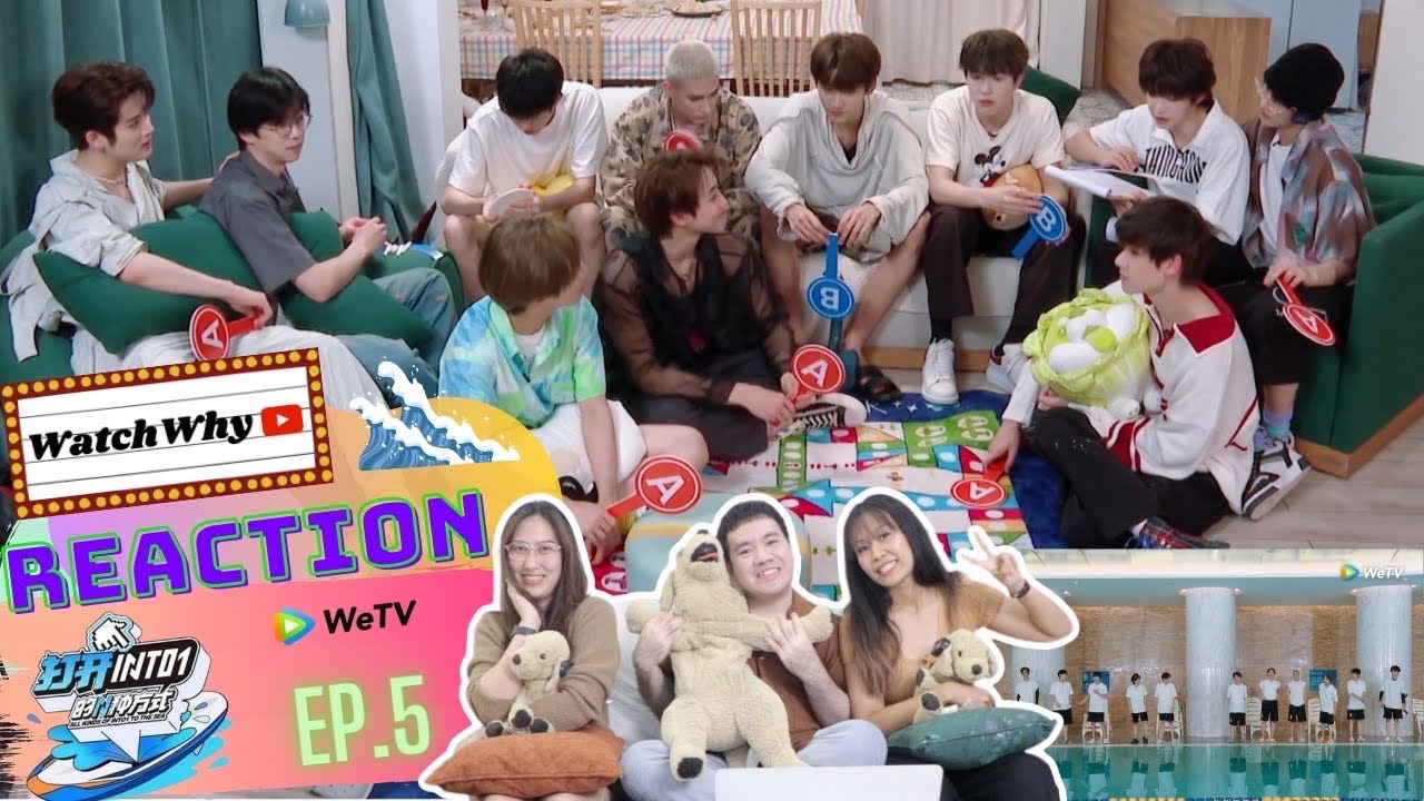 วอดวาย Reaction | [INTO1] - ALL KINDS OF INTO1 TO THE SEA [EP.5] 🌊 | WatchWhy