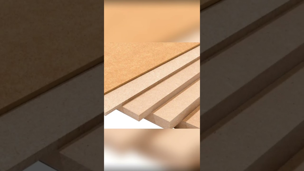 MDF und HDF erkl&auml;rt f&uuml;r Einsteiger #shorts #heimwerken #woodworking #holzbearbeitung  #diy #hobby