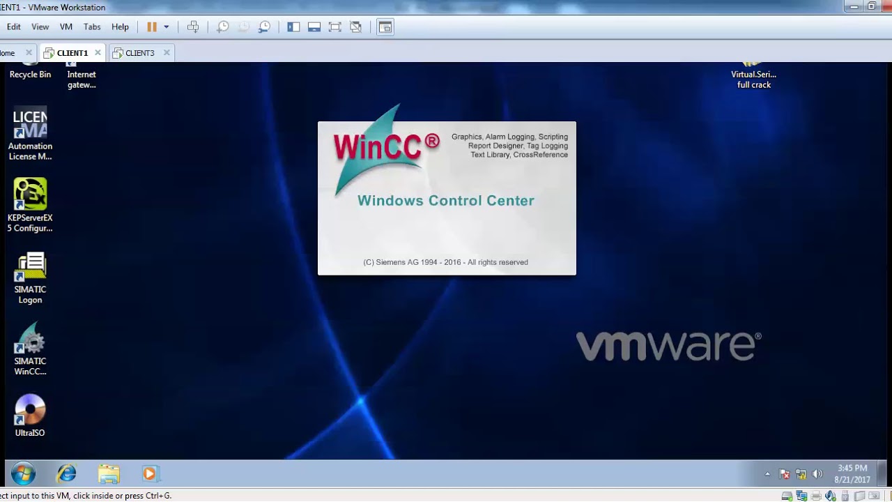 WINCC OPC UA SERVER Exchange data 2 PCs