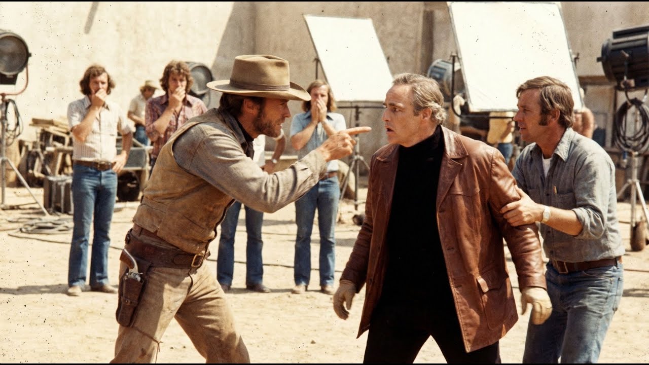 Marlon Brando Walked Onto Clint Eastwood's Set UNINVITED—Eastwood's Cold Words Made Brando Turn Pale