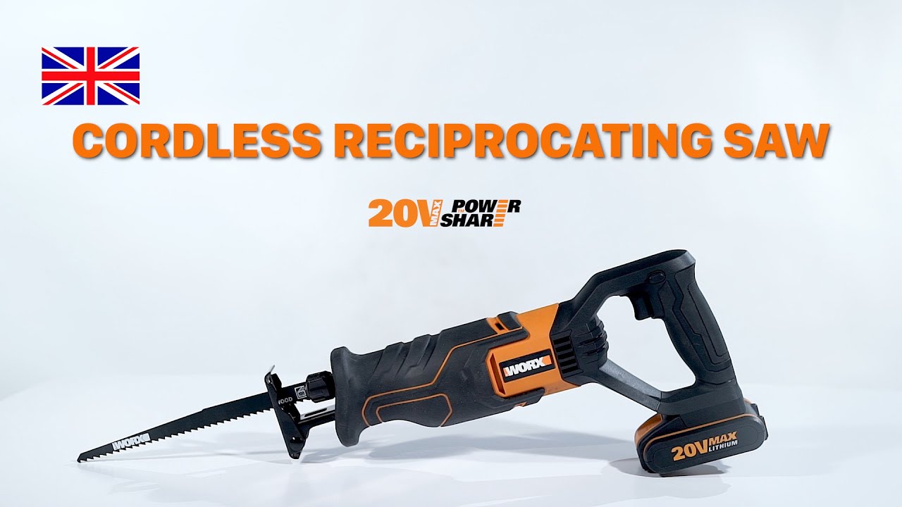 WORX WX500 20V Powershare Reciprocating Saw        UK