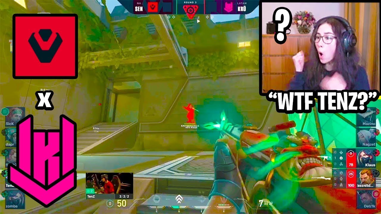 KYEDAE REACTS TO Sentinels vs KRÜ Esports   HIGHLIGHTS   VALORANT Champions 2021   VALORANT