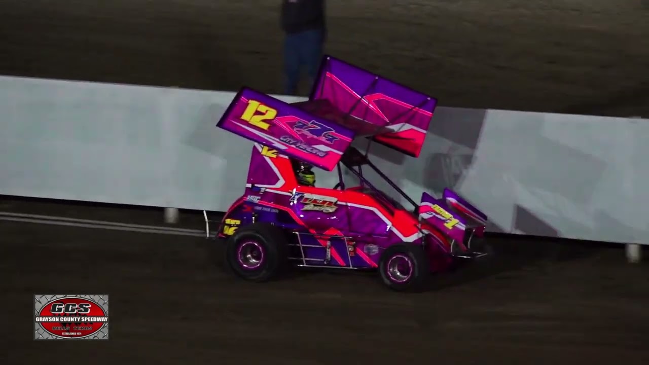 Restricted Micros Grayson County Speedway Feb. 16, 2024