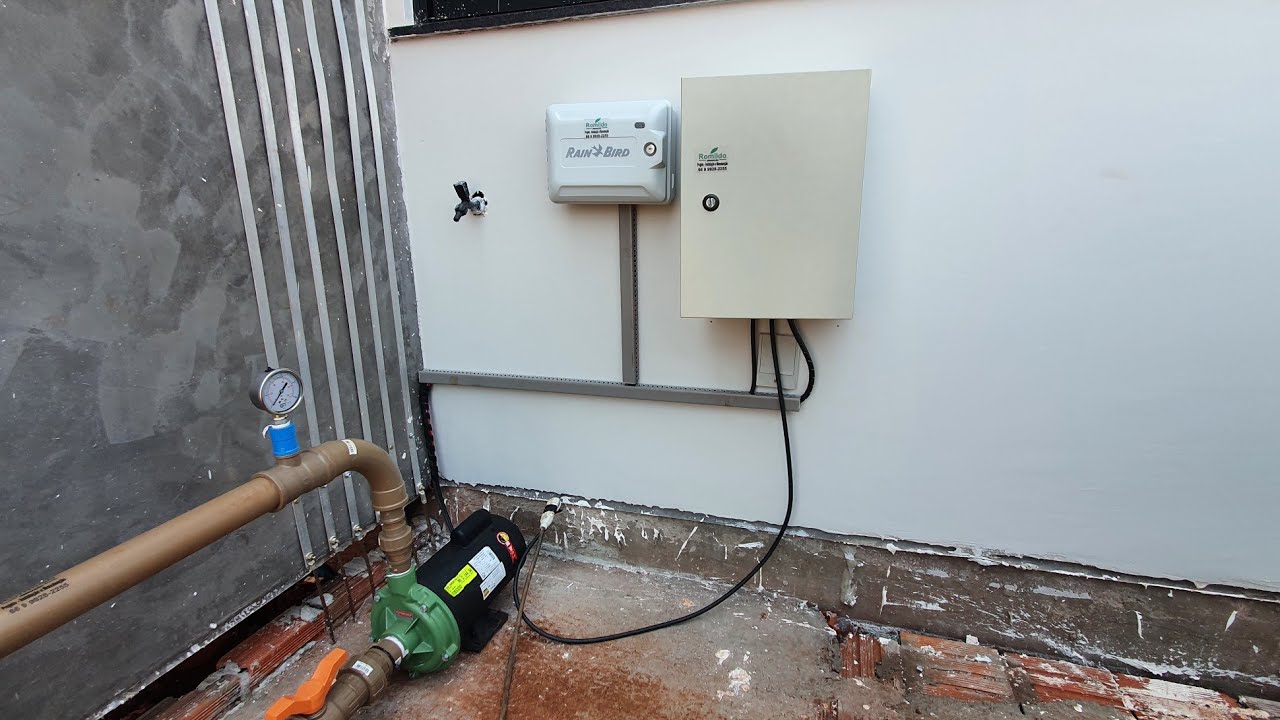 Minha Rotina de Trabalho/ Instalação Sistema irrigação/Irrigação aspersão e gotejo/@RainBirdCorporation