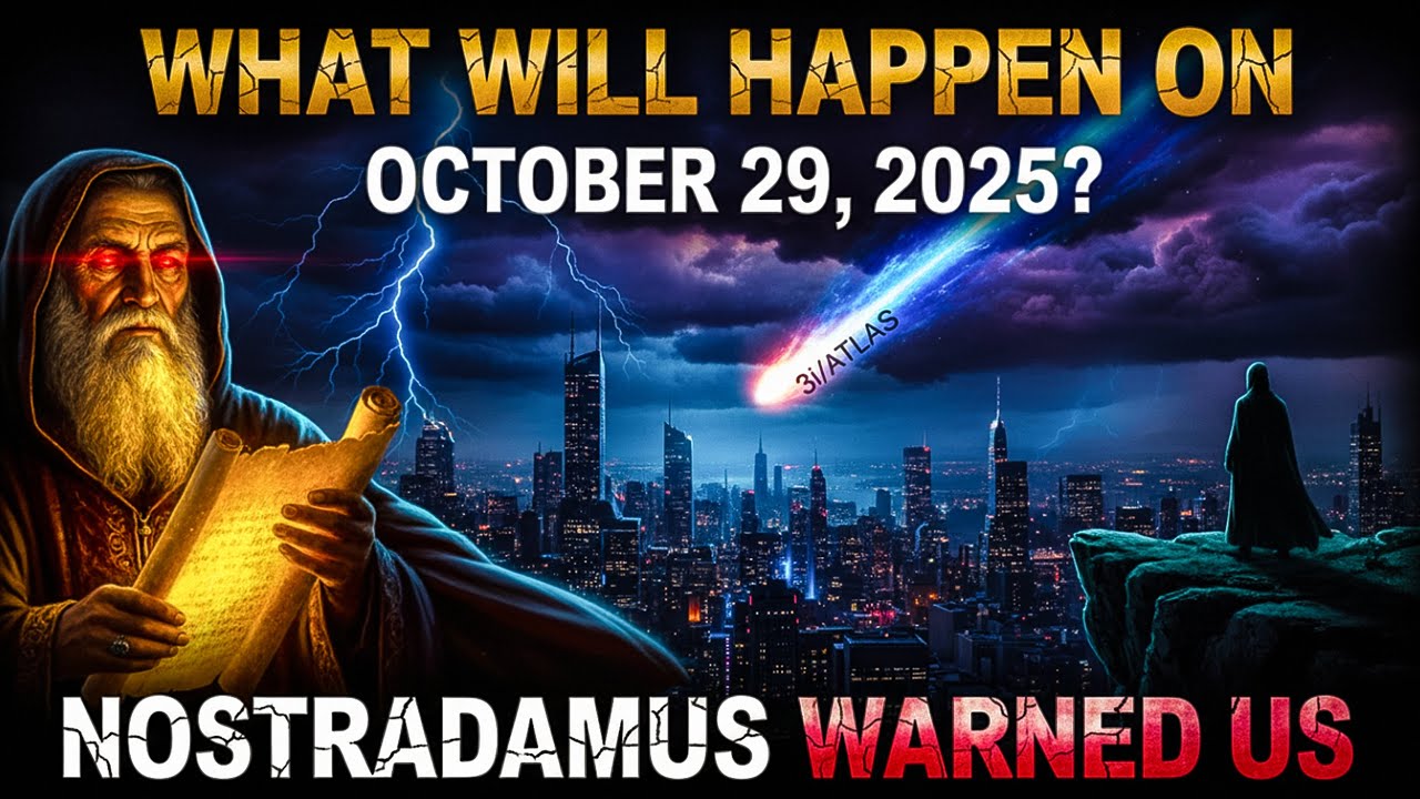 October 29, 2025 &mdash; Nostradamus&rsquo; Chilling Warning About 3I/Atlas Coming?