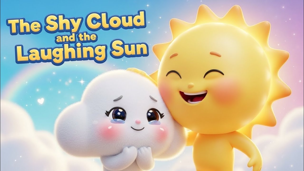 The Shy Cloud And The Laughing Sun ☀️