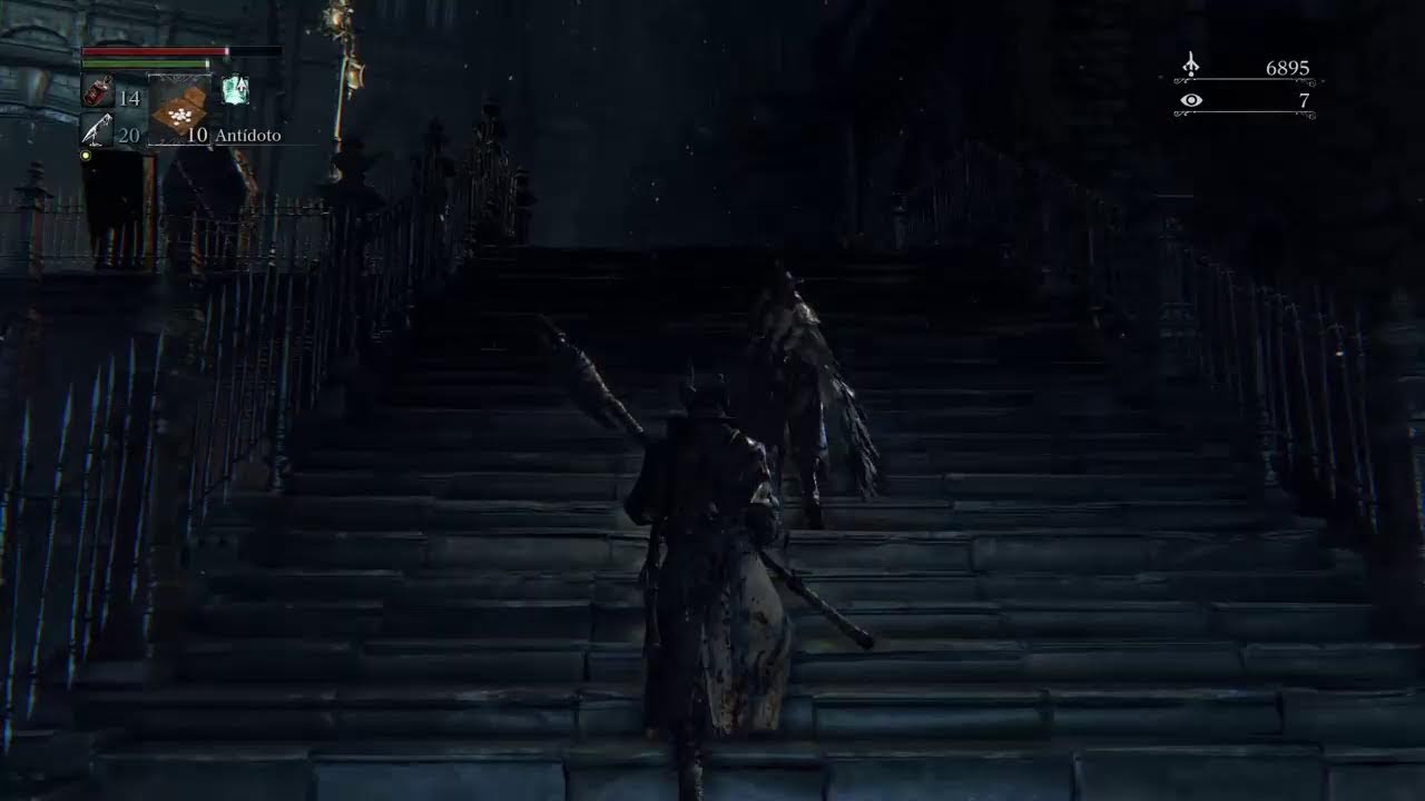 AO VIVO jogando BLOODBORNE pela primeira vez pt.4