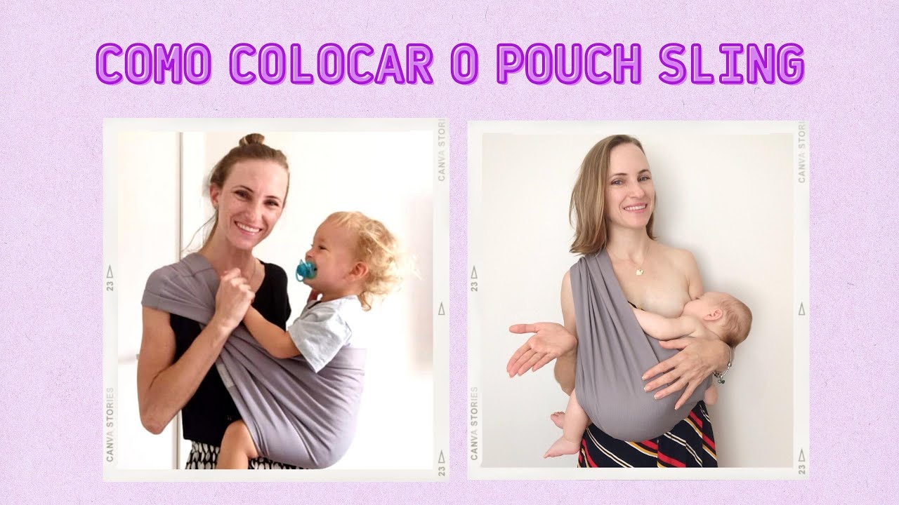 Como colocar o Pouch Sling Dryfit