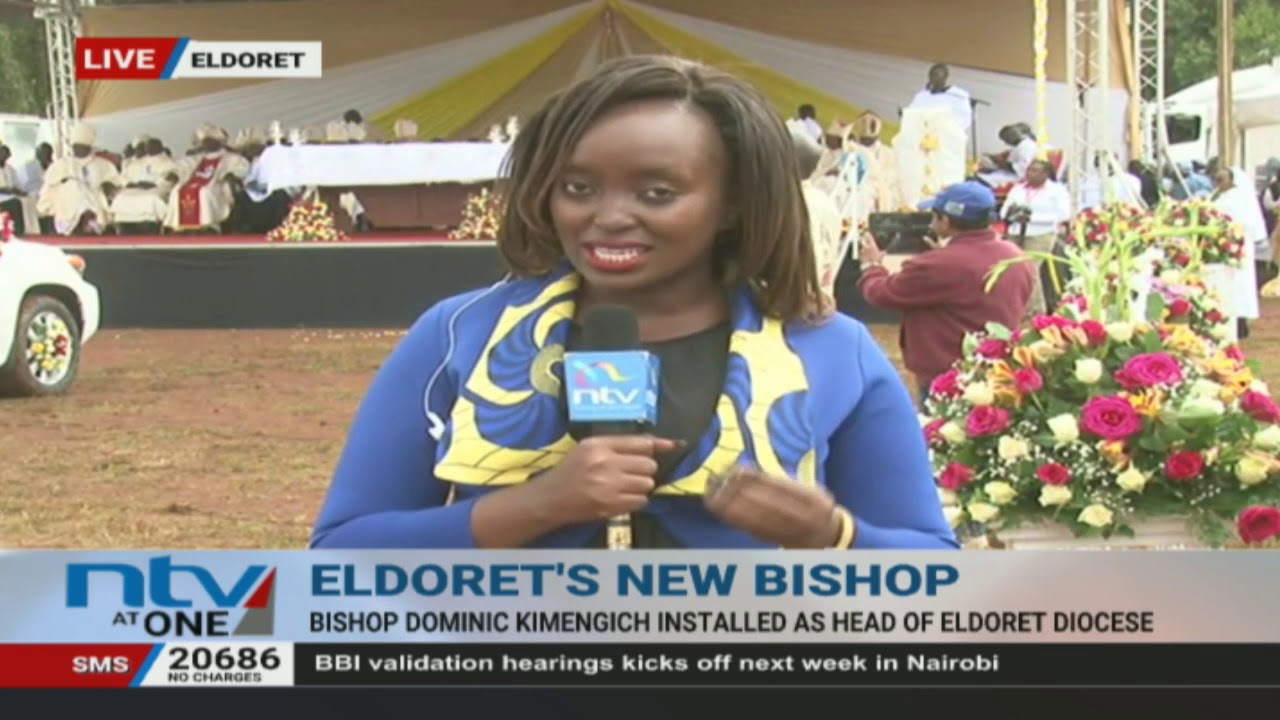 Bishop Dominic Kimengich installed to oversee Eldoret diocese