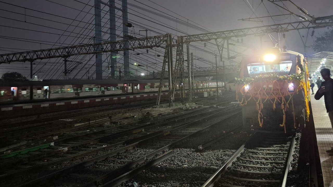 Brand New Amrit-Bharat || 03065 Anand Vihar Terminal AB Inaugural Special Departing From Barddhaman 