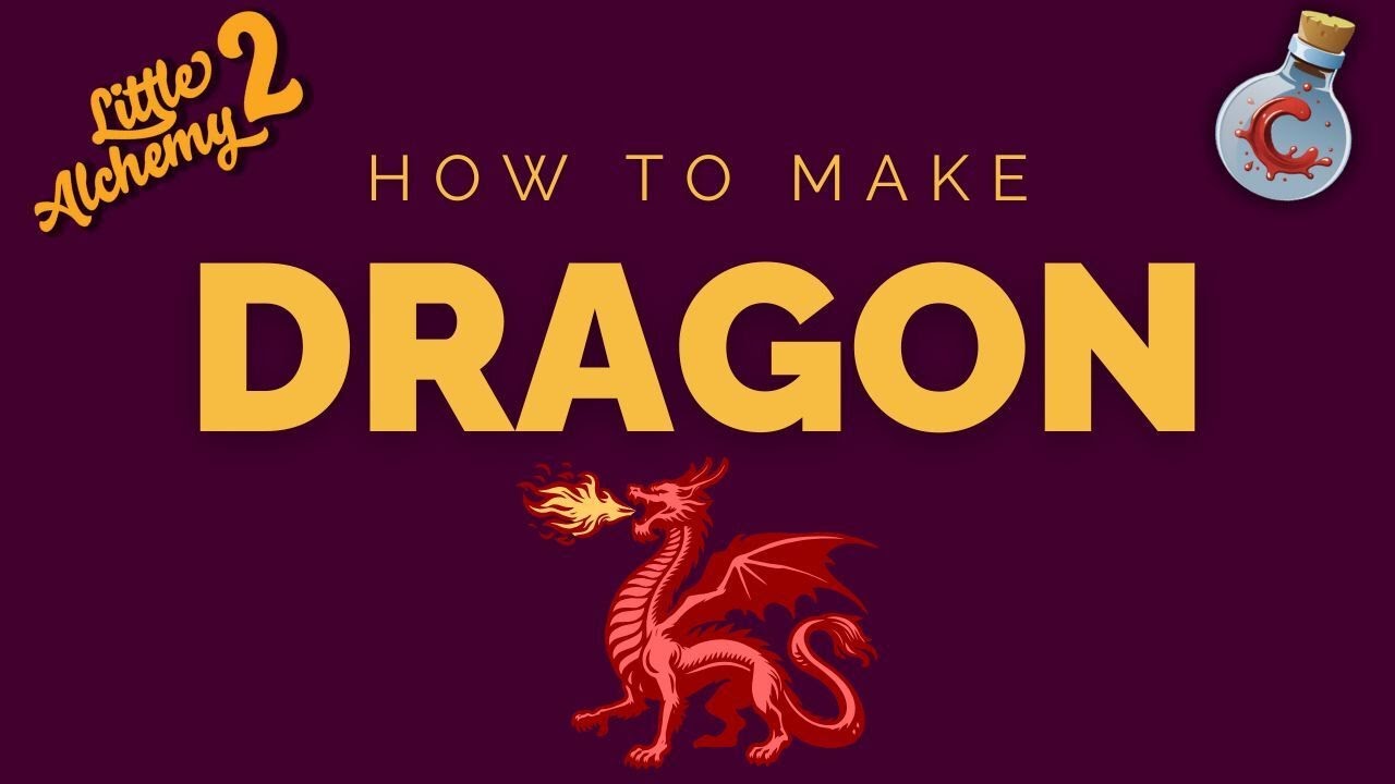 How to make Dragon in Little Alchemy 2?
