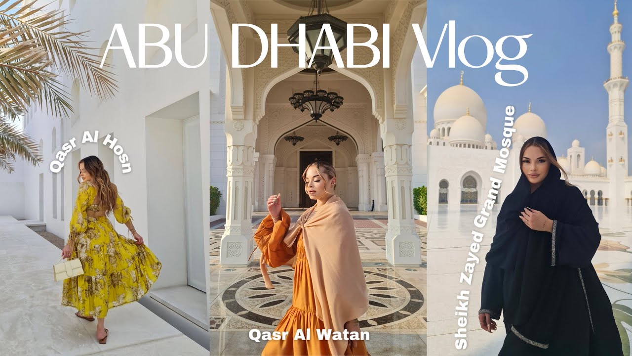 ABU DHABI VLOG | 3 Days in Abu Dhabi✨️