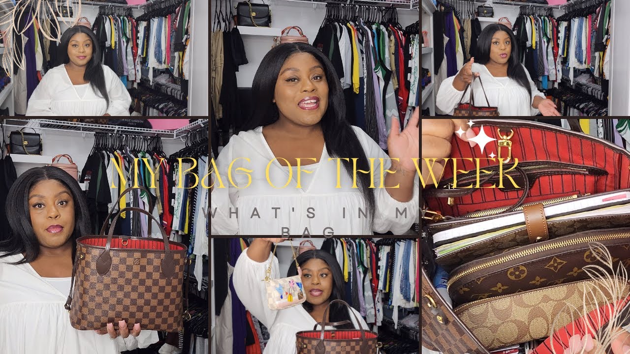 **BAG OF THE WEEK | WIMB | LOUIS VUITTON NEVERFULL PM | Quick Review, Wear & Tear | Yancy Will