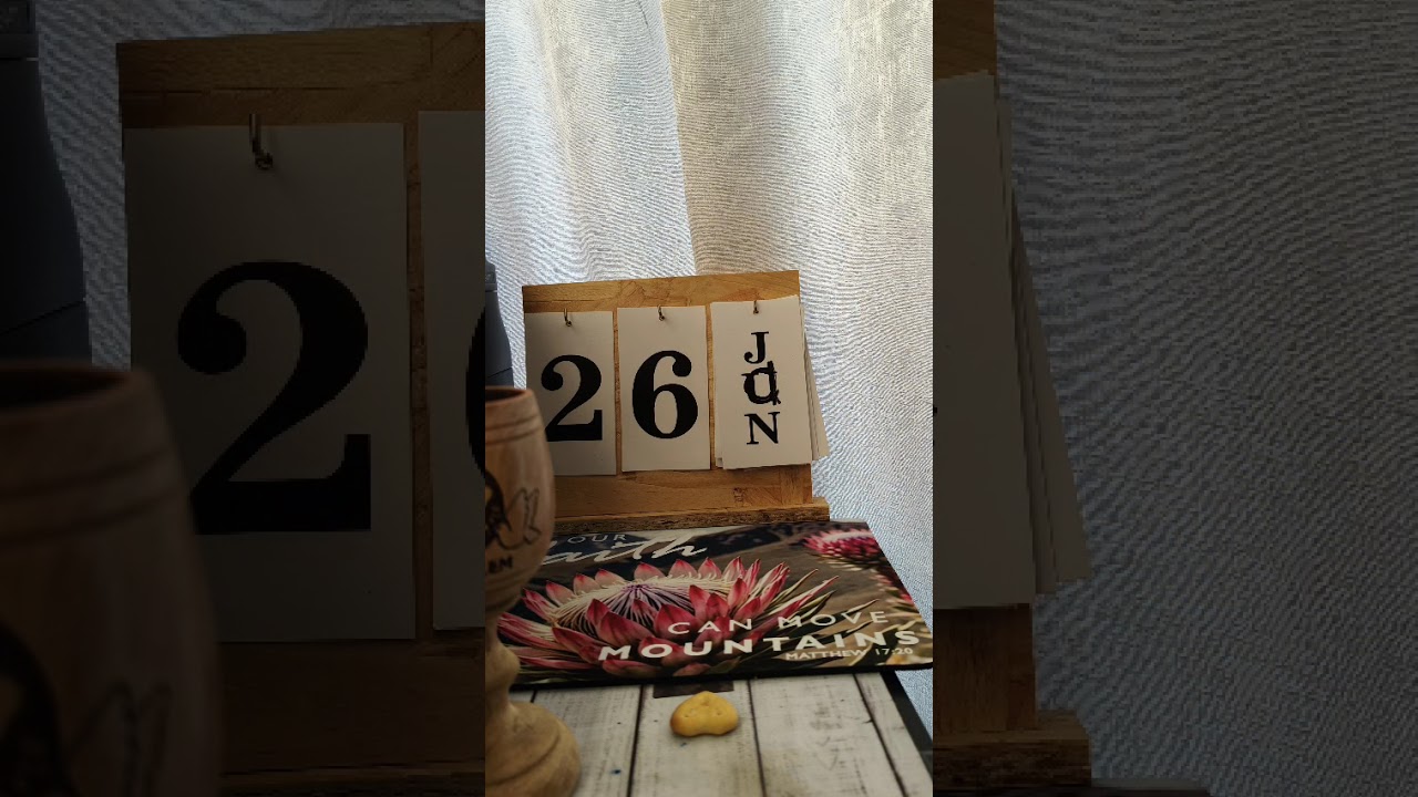 Deut 2.31 maak TYD om in besit te neem wat Die Here vir jou beloof het. // 26 Januarie 2026
