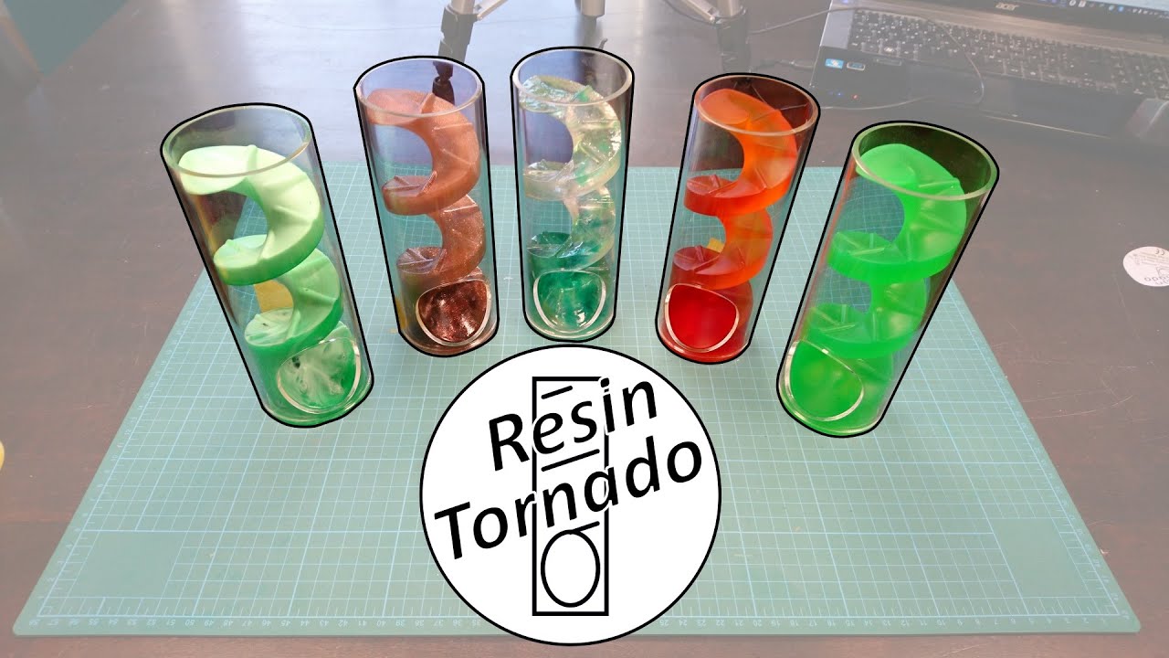 Product: Resin Tornado Dice Tower