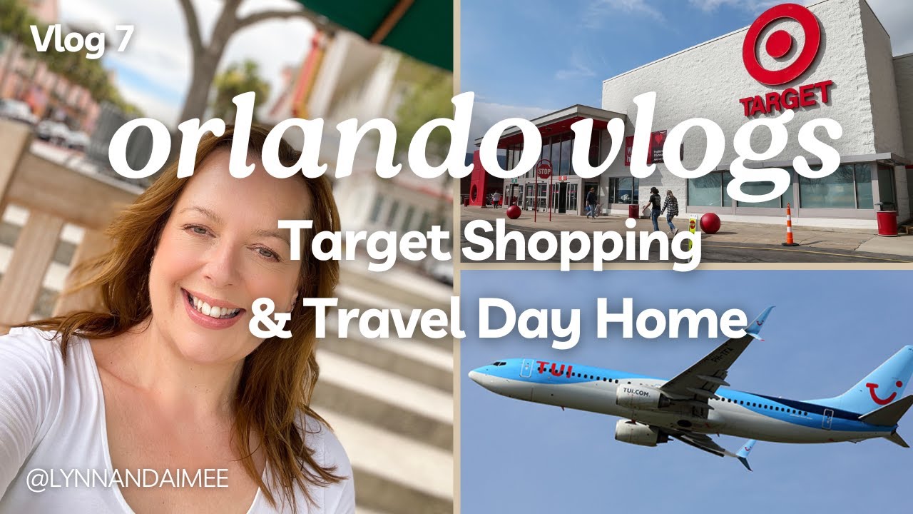 ORLANDO VLOG 7 | Target Shopping | Sapphire Falls | Travel Day Melbourne to Newcastle