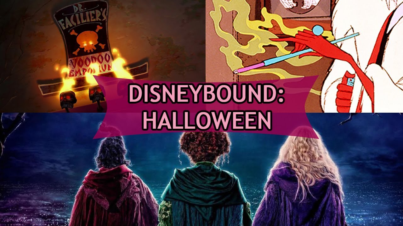 👗DISNEYBOUND: Personajes para HALLOWEEN🎃