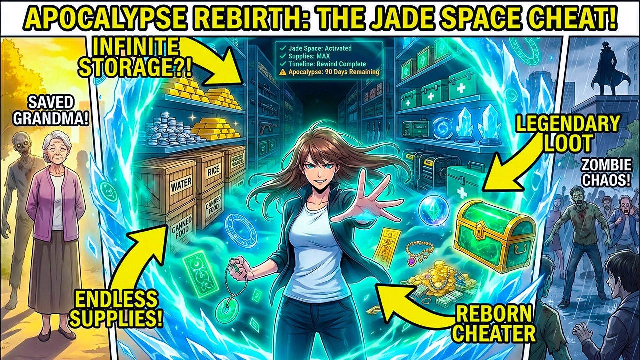 Her GRANDMA DIED First in the APOCALYPSE—She REBORN to SAVE Her and HOARD SUPPLIES