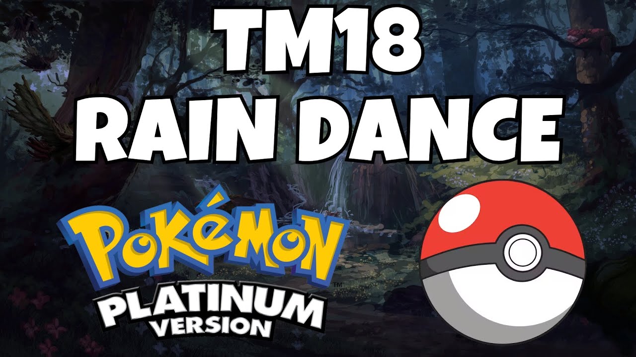 Как найти TM18 Rain Dance в Pokemon Platinum | Обучающее видео Pokemon Platinum