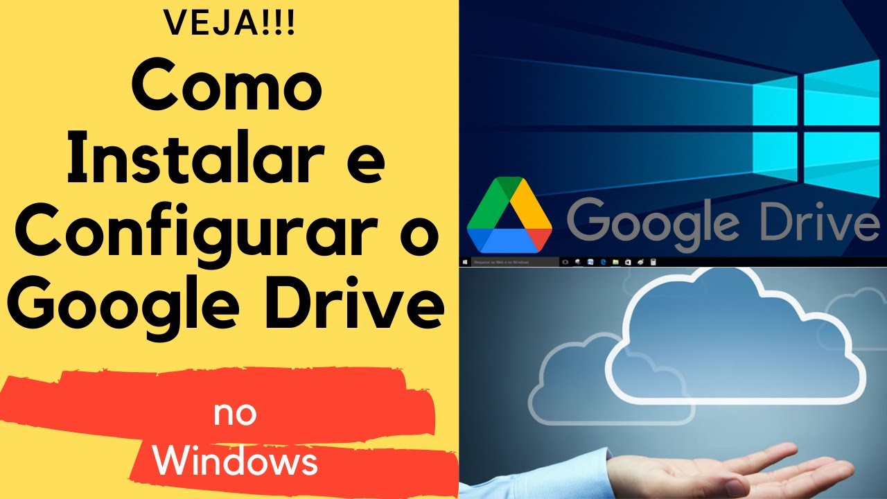 Como Instalar e Configurar o Google Drive no Windows