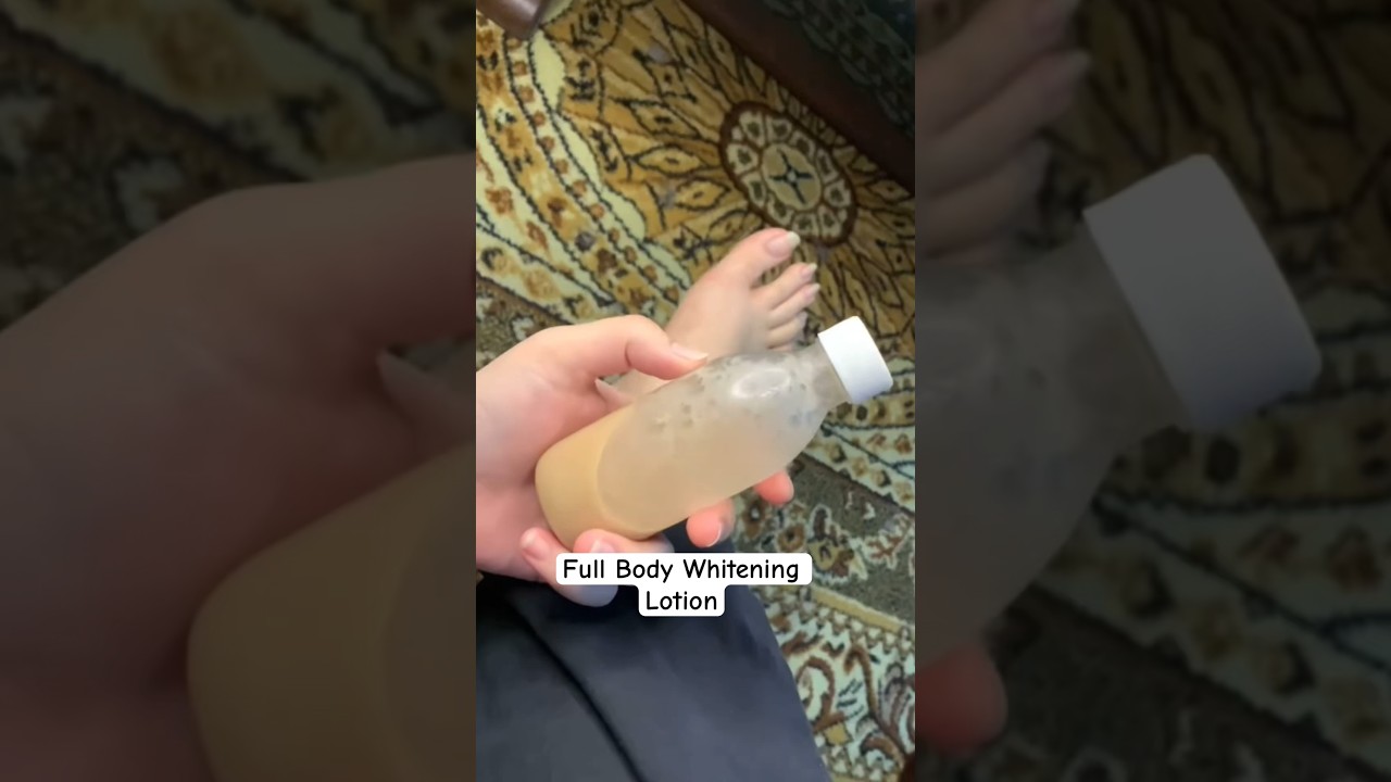 Full Body Whitening Lotion, For Detail Video Visit Chanel #rabiaskincare #shorts #shortsfeed #diy