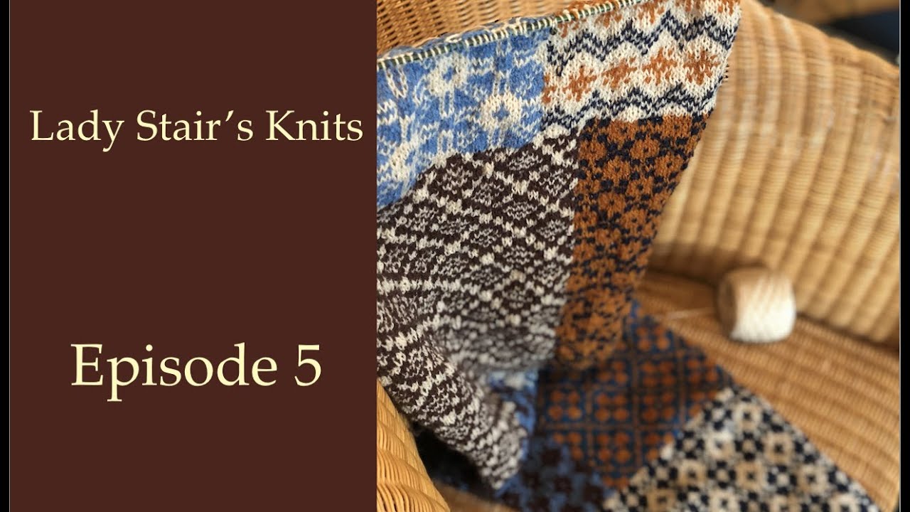 Lady Stair's Knits: Episode 5- So Much Scout Shawl Progress!