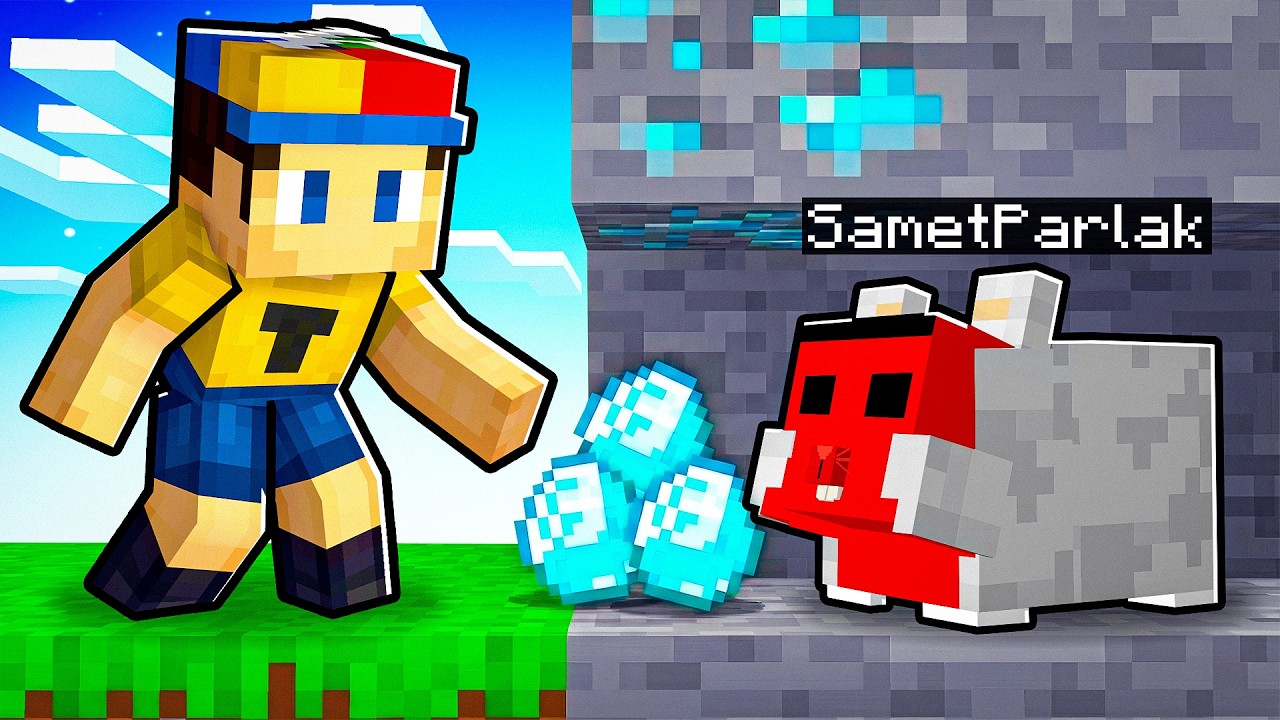 SAMET BEBEK HAMSTER OLDU !! - Minecraft