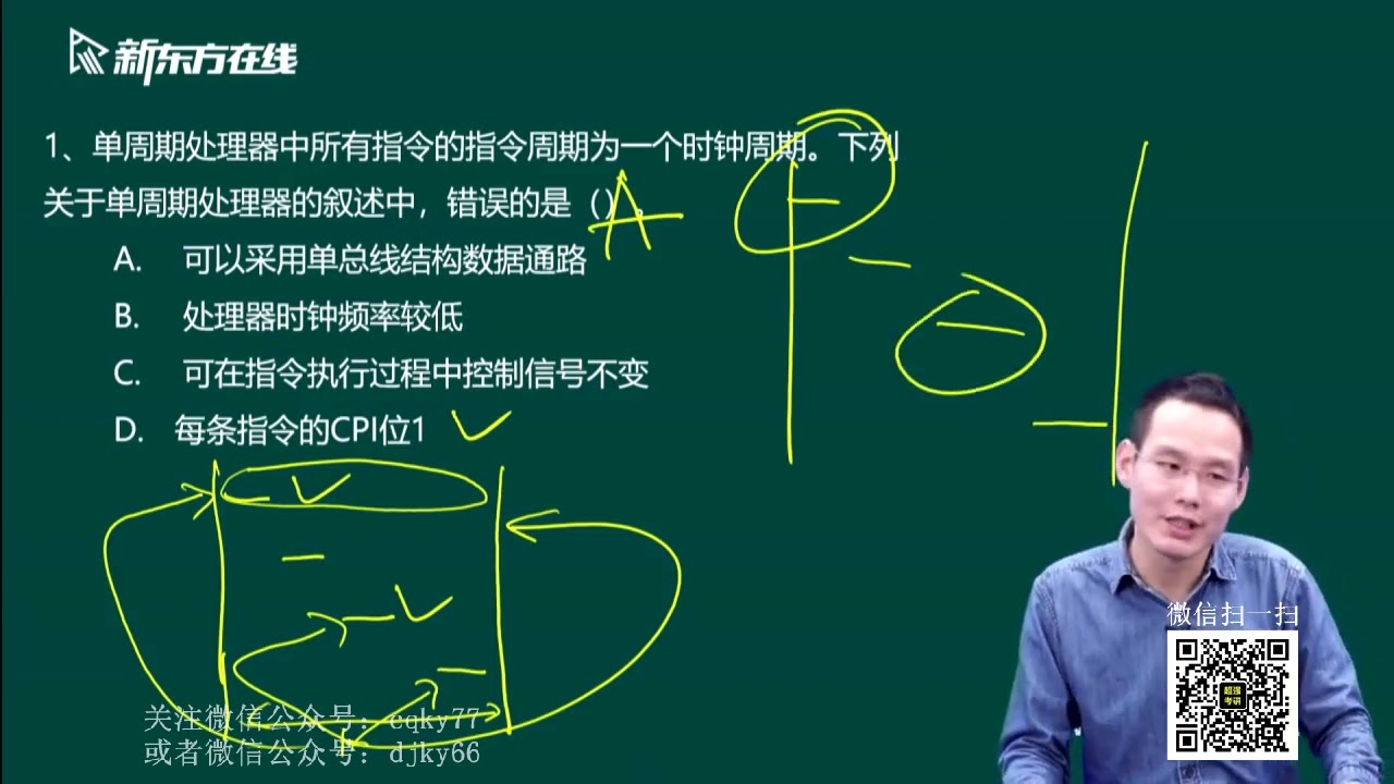 计算机考研 组成原理 第六讲总线系统 04 02典型题目讲解