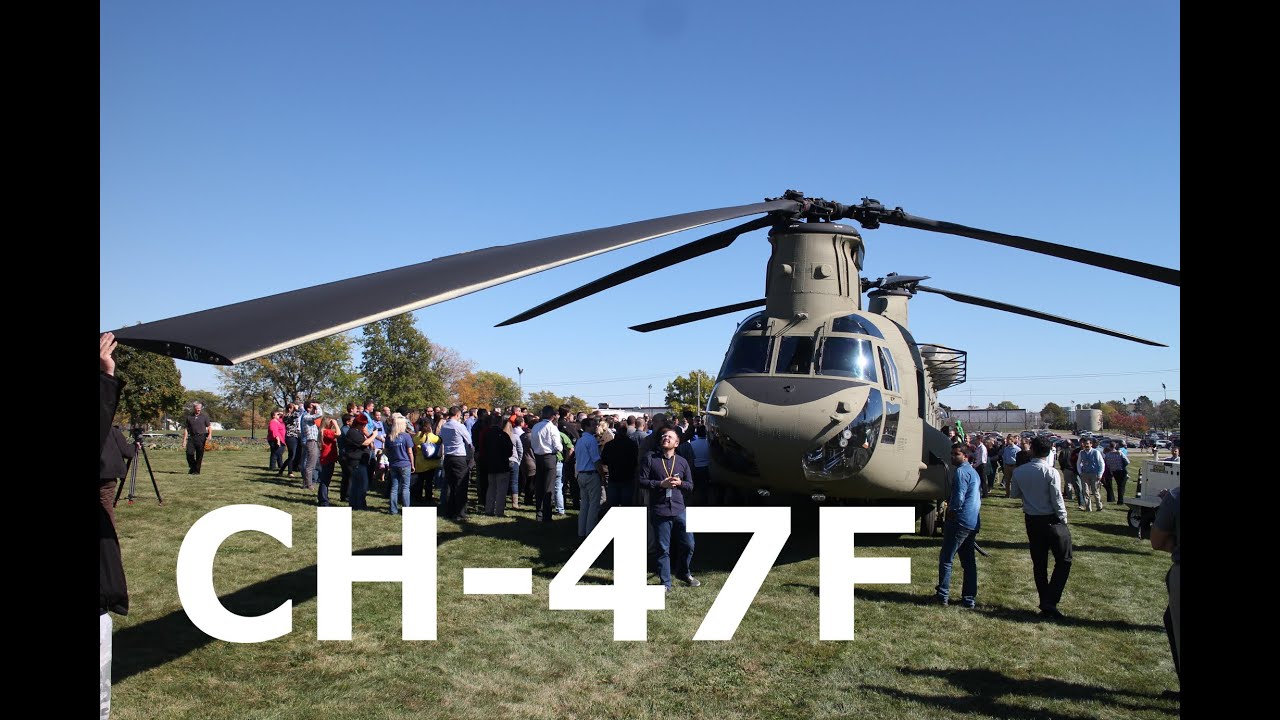 CH-47F Landing at Rockwell Collins