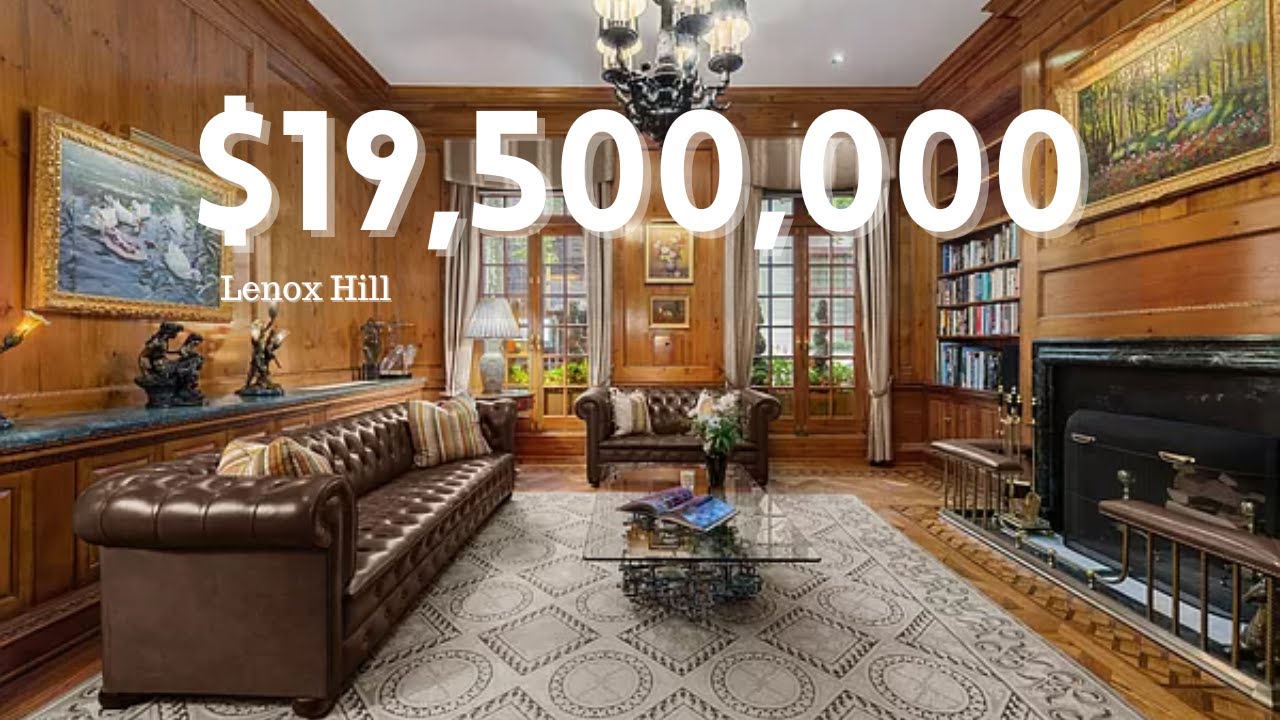 Inside a $19.5M Lenox Hill, NYC Townhouse | 5 Beds, 5+ Baths, Fireplace: Wood, Terrace & Garden View
