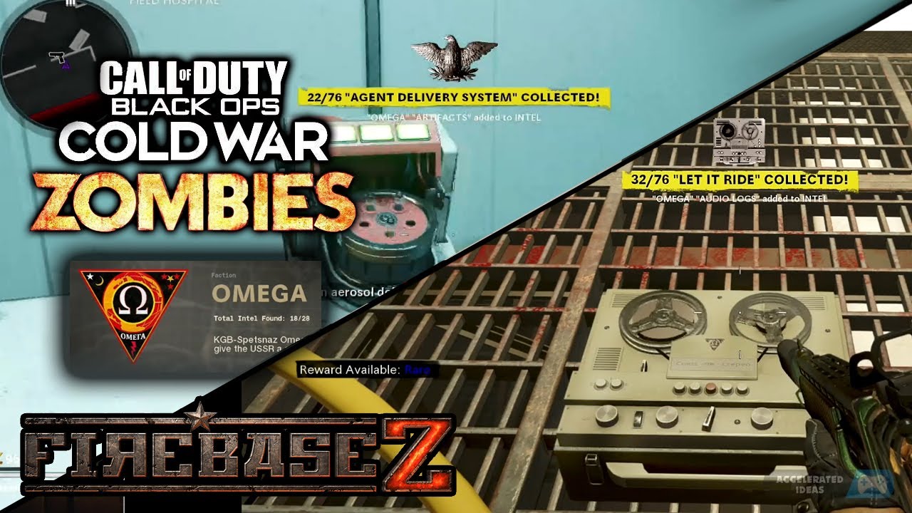 Firebase Z: ALL Intel Locations for Omega (Audio, Documents, Radio & Artifacts) | Cold War Zombies