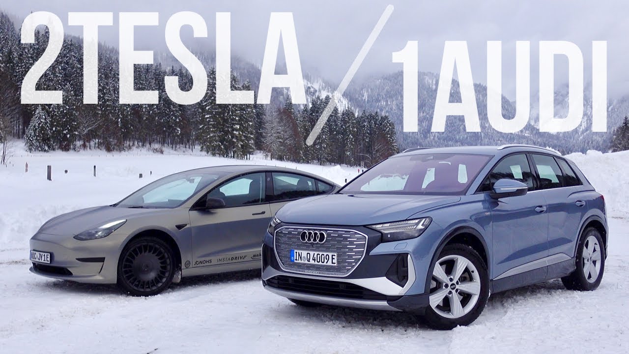 Tesla Model 3 oder Audi Q4 e-tron - 2 zum Preis von Einem?