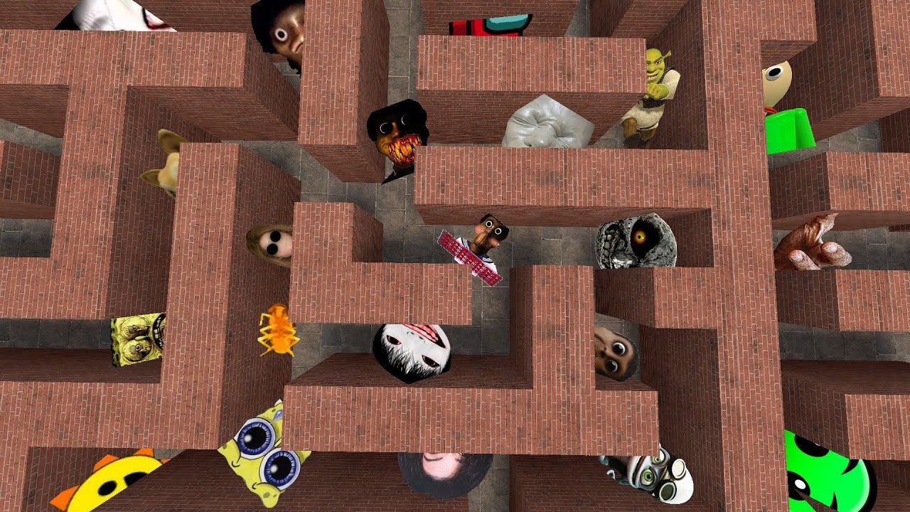 Yoshie Kimura Nextbot Fun In Big Boss Sponge Valdi Man Obunga Nextbot Gmod! 