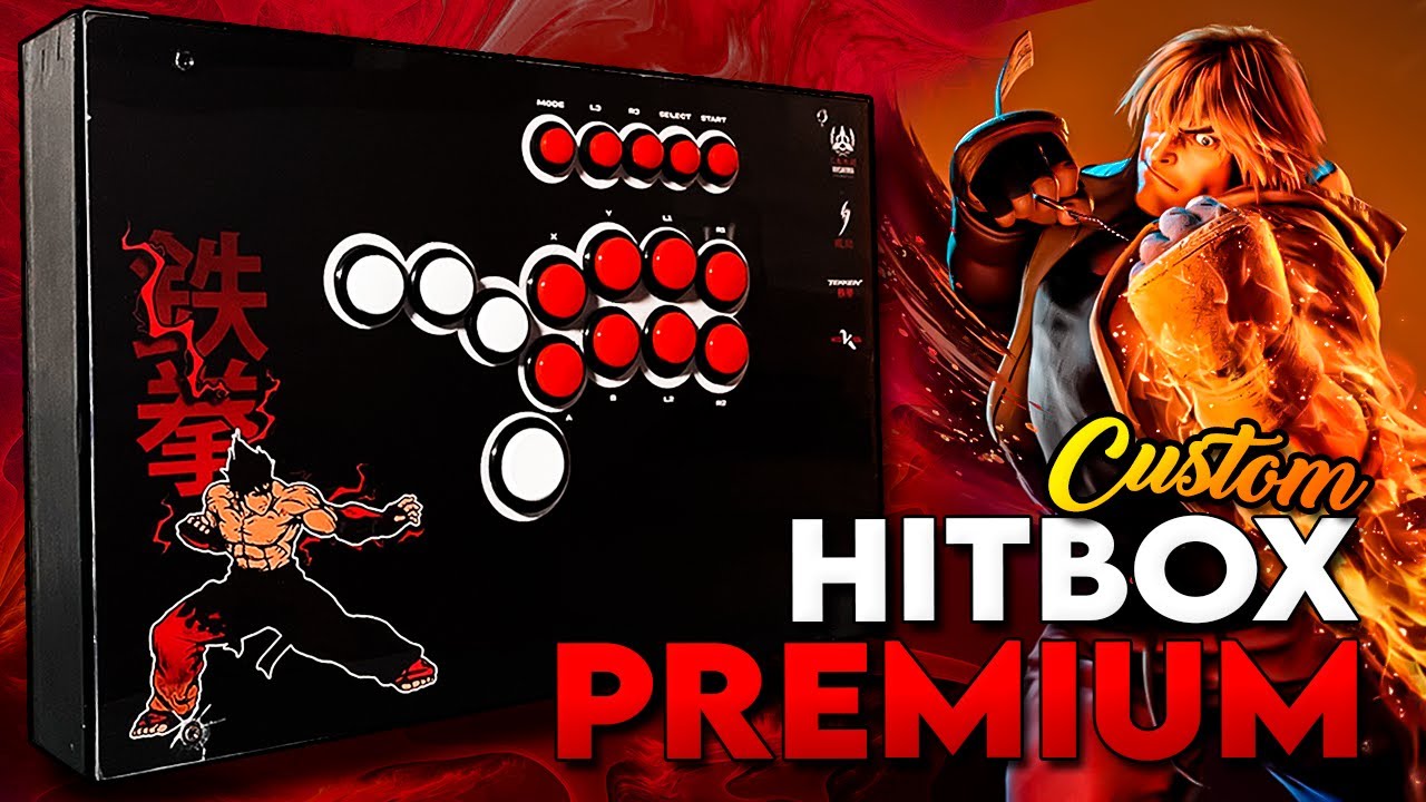 Cómo CONSTRUIR tu propia HITBOX / ARCADE STICK CUSTOM para Street fighter 6 o Tekken 8! - TUTORIAL