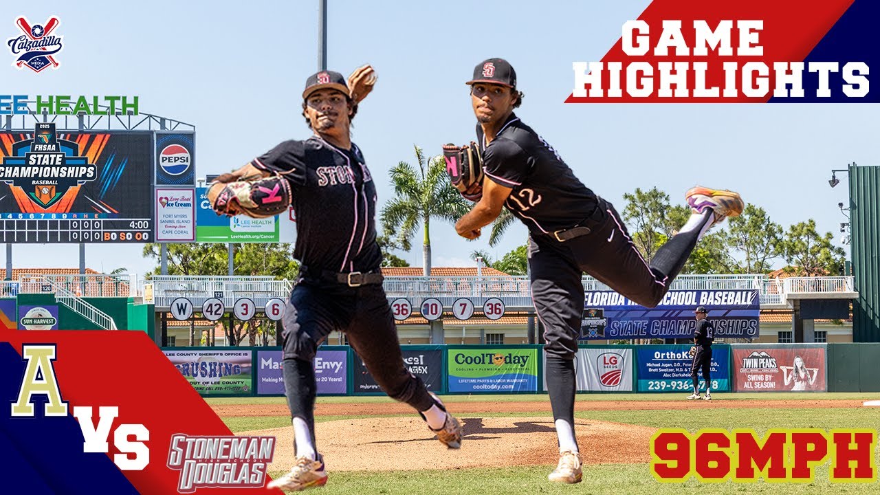 96 MPH 🔥 | Top 2026 MLB Draft Prospect Dominates in Stoneman Douglas vs Alonso