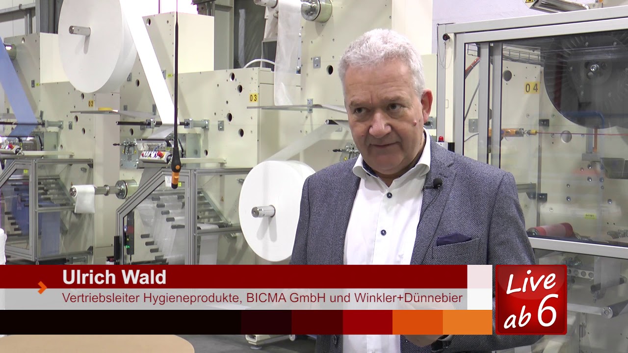 Die schnellste Maskenmaschine der Welt, mitten in Rheinland-Pfalz