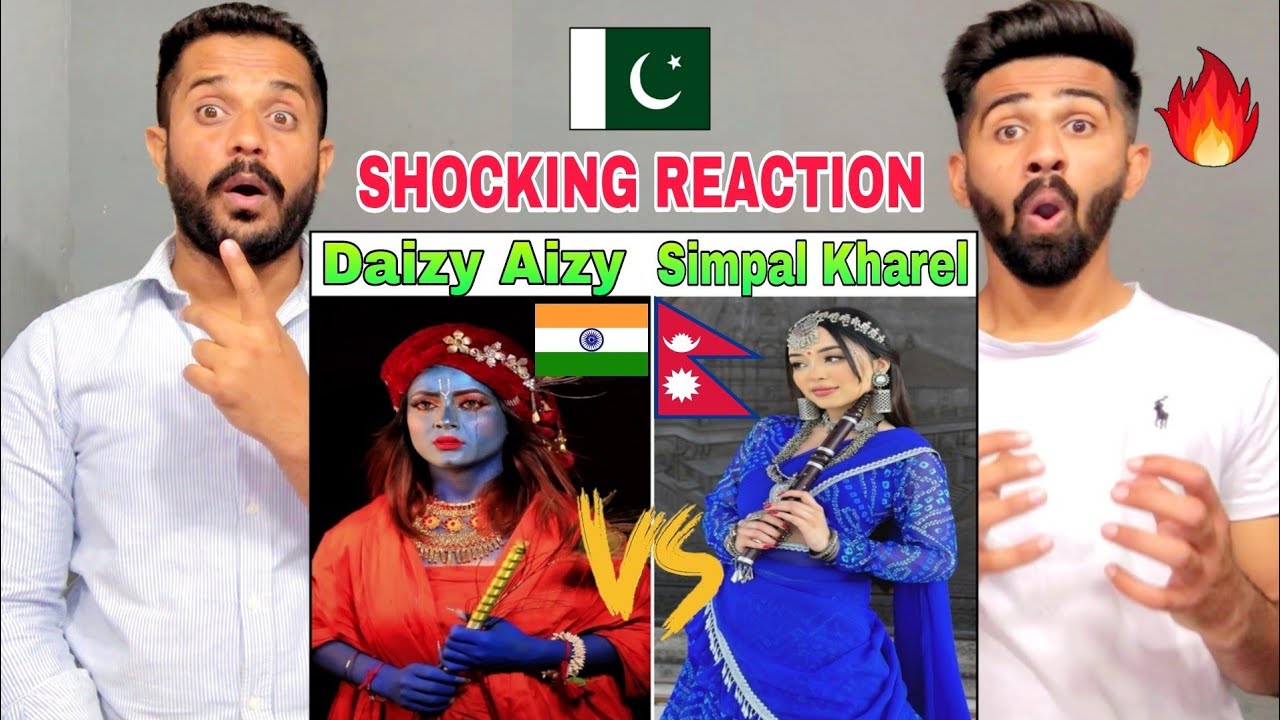 Pakistani Boys Reacts on Simpal Kharel vs Daizy Aizy Transition Videos | Nepali vs Indian 2023