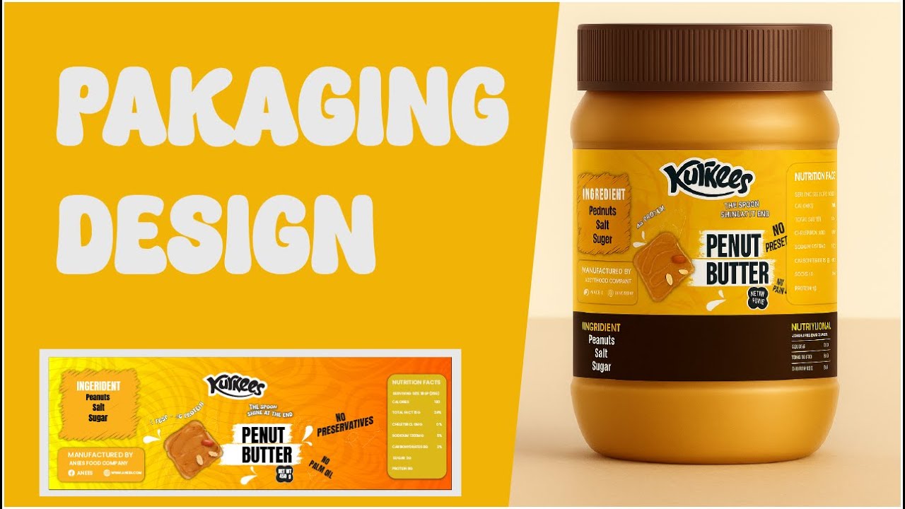 Packaging Design Full Course 2025 l How to Create Supplement Label Design in Illustrator