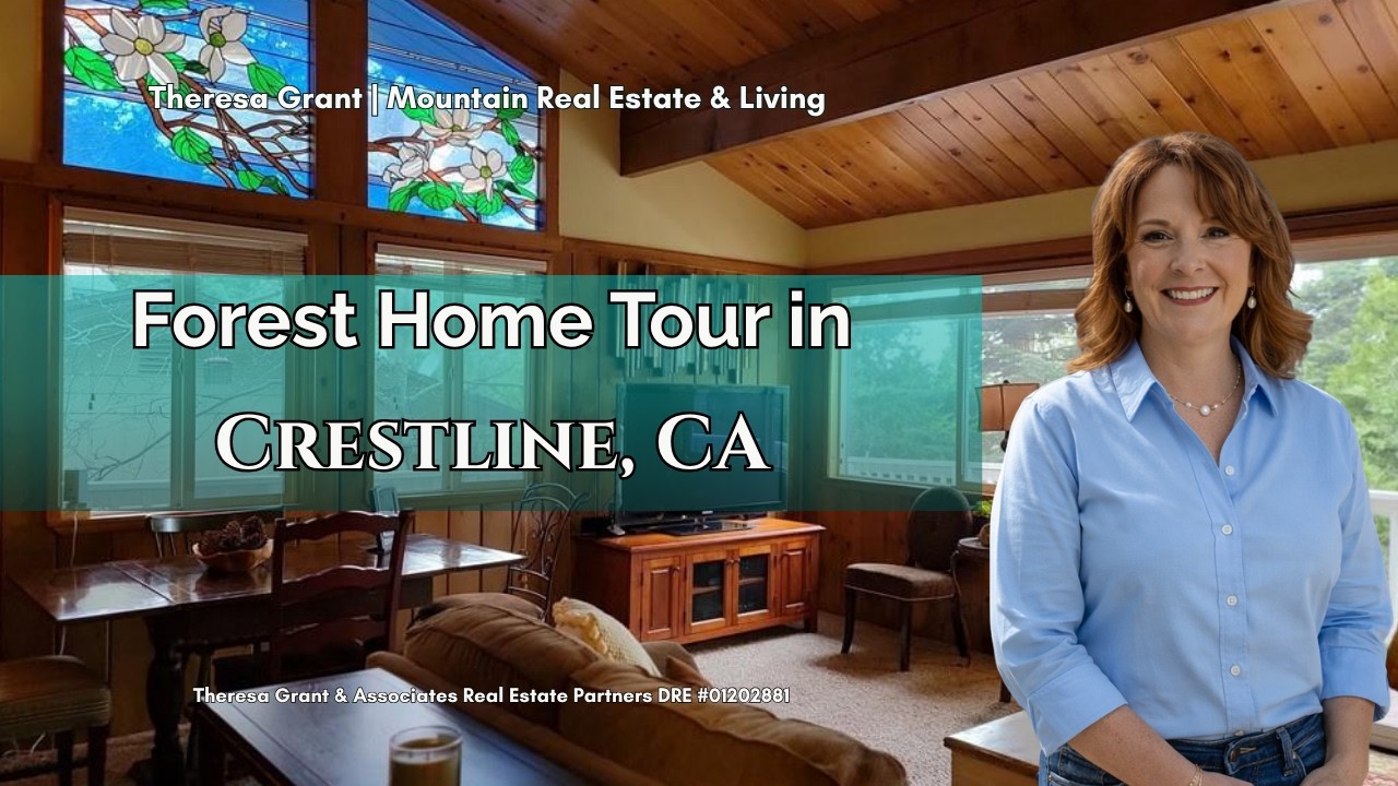 Home Tour: 24675 Altdorf Dr, Crestline, CA 🏠 Buying a Home in Crestline, CA w/ Theresa Grant 2021 🏠