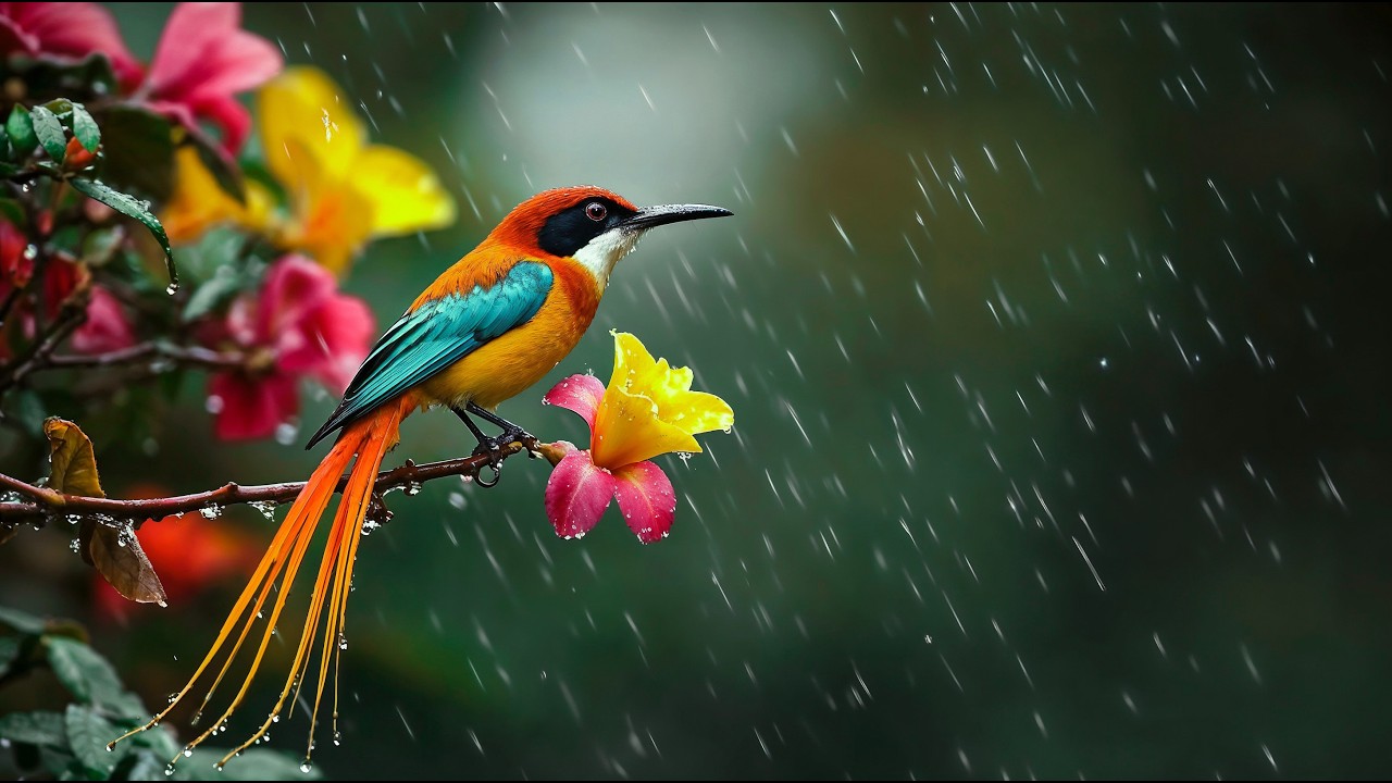 Let the Rain and Birds Heal You 🌧️🕊️ Relax Instantly, Reduce Stress, and Calm Your Mind Naturally