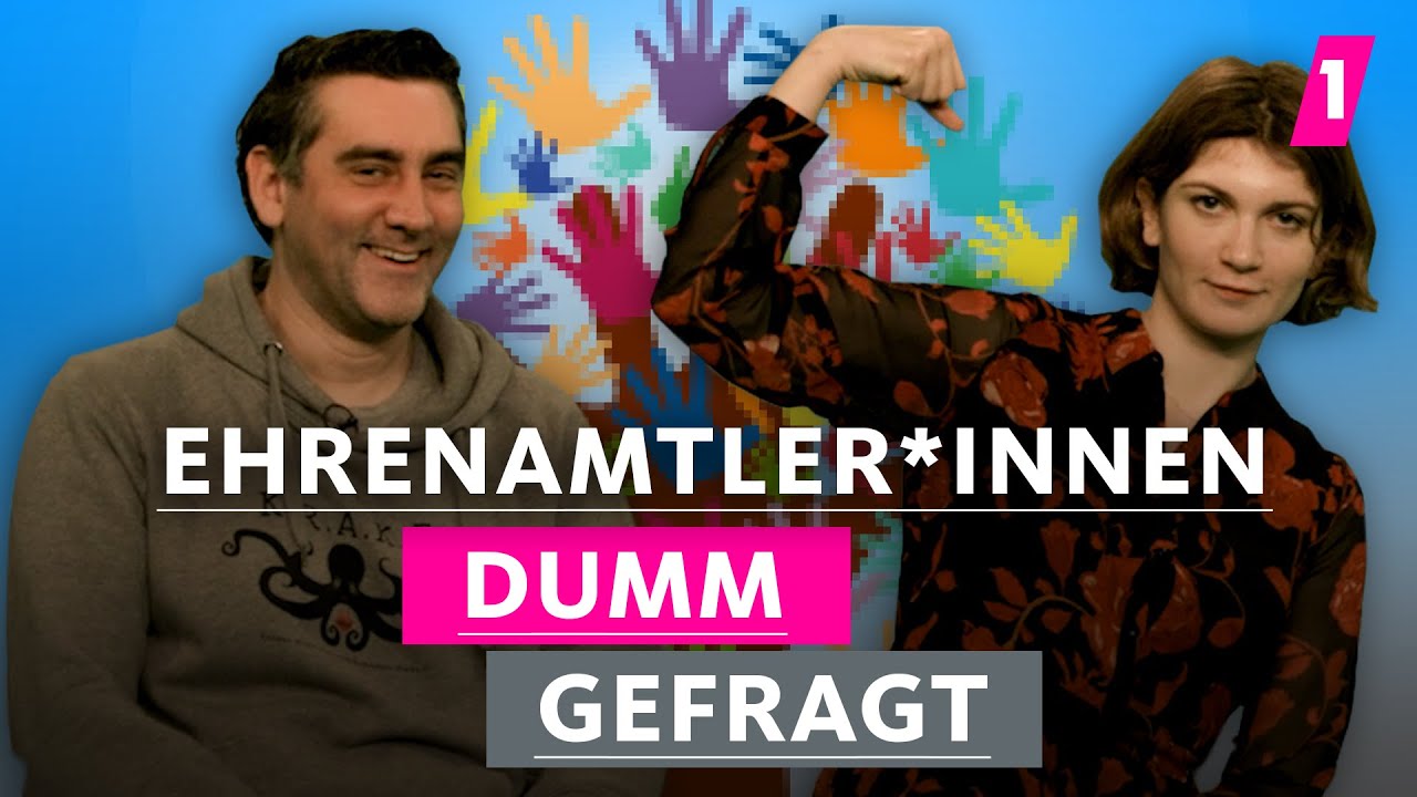 Ehrenamtler haben sonst nichts zu tun …  | 1LIVE Dumm Gefragt