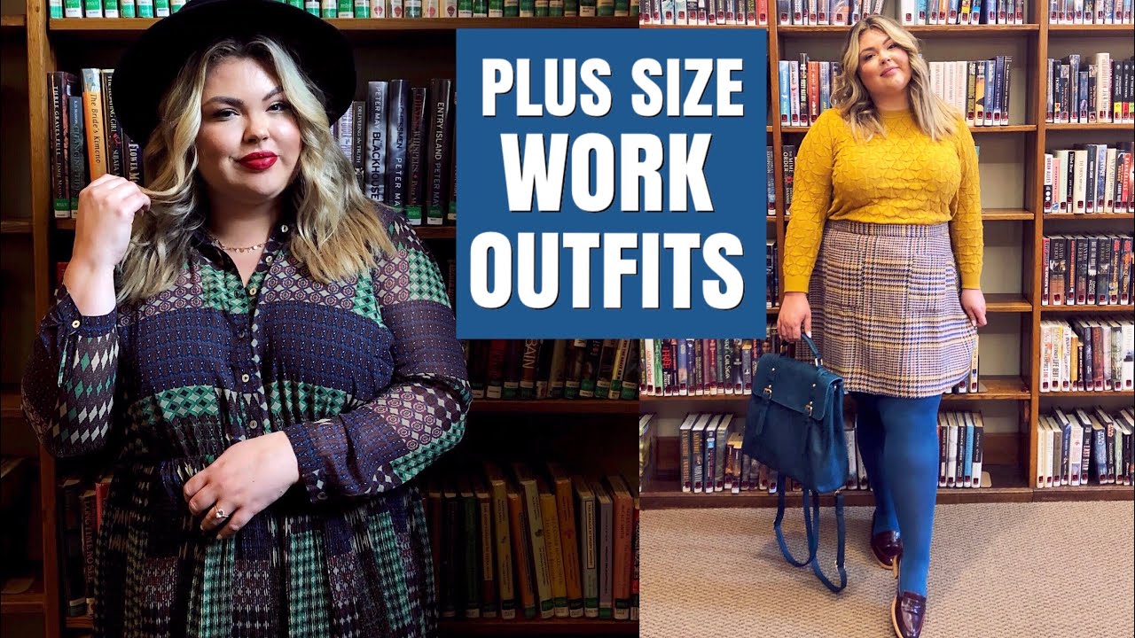 Plus Size Work Outfits // Fall Lookbook | LearningToBeFearless