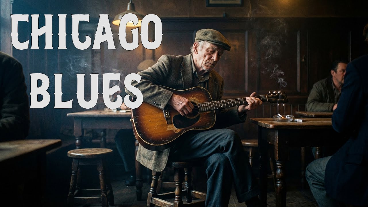 Playlist For Easing the Pressure | Soulful Slow Blues | Chicago Blues