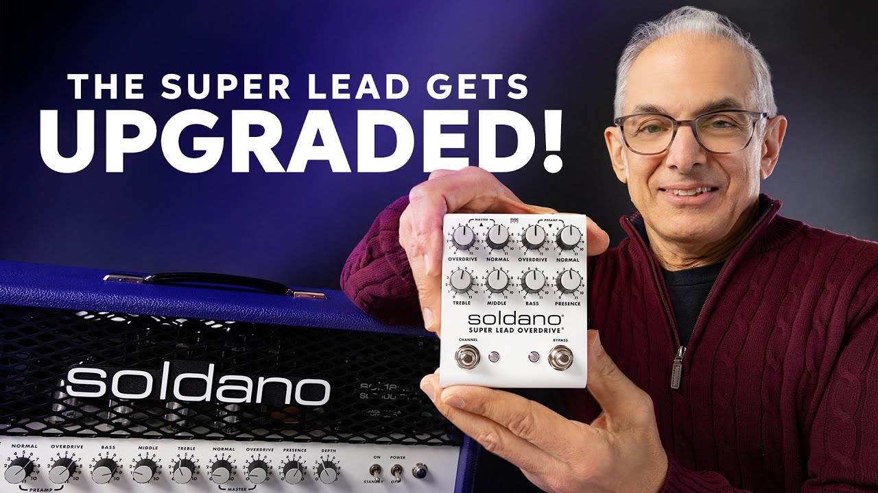 Демонстрация педали Soldano Super Lead Overdrive Plus и интервью с Майком Солдано
