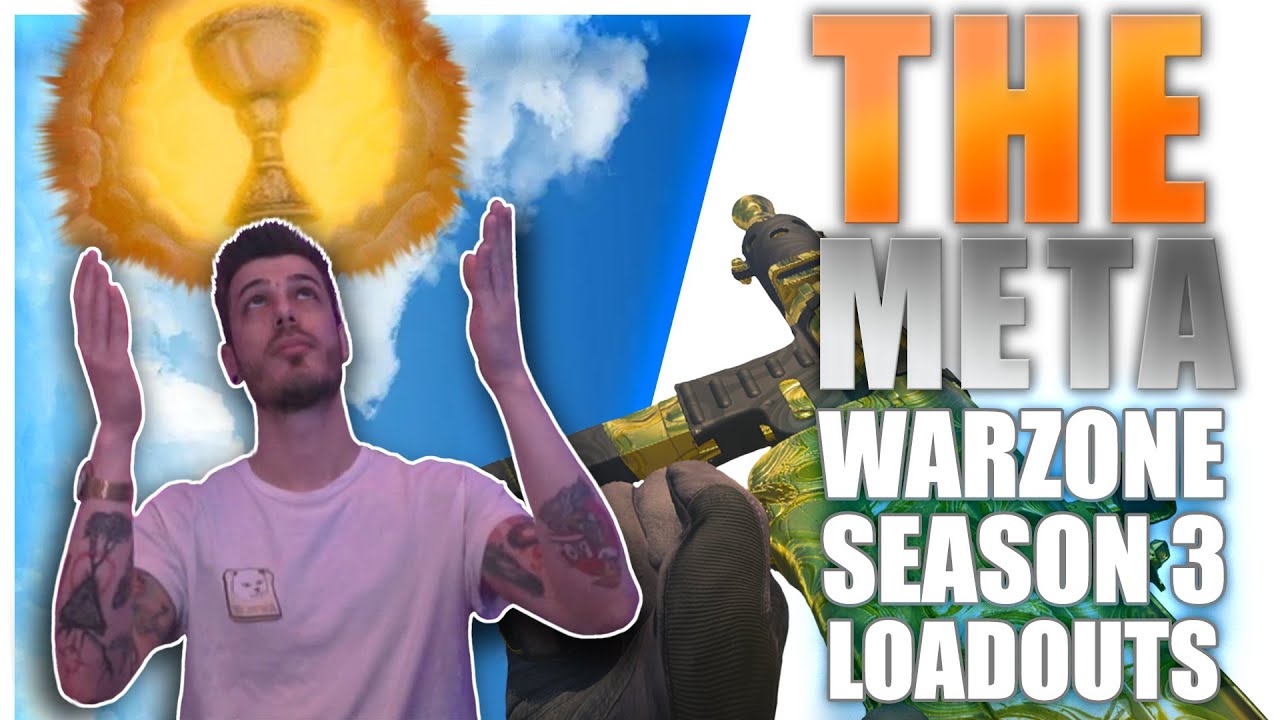 WARZONE META SEASON 3 BEST SMG AR SNIPER