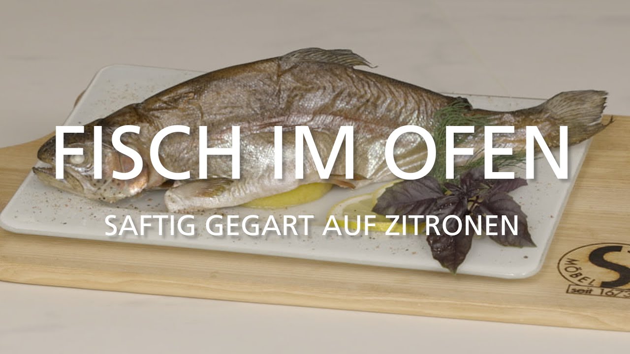 saftiger Fisch im Backofen | der Trick mit der Zitrone | mit Fischsommelier Oliver Schendzielorz