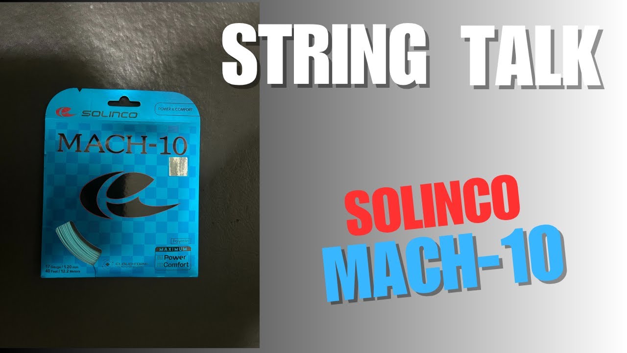 Опыт и мысли о Solinco Mach 10