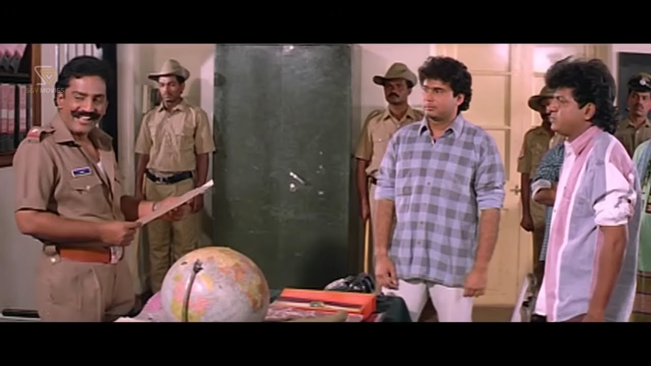 Shivarajkumar Fakes Death to Catch Smuggler - Samara Kannada Movie Super Scenes | Devaraj