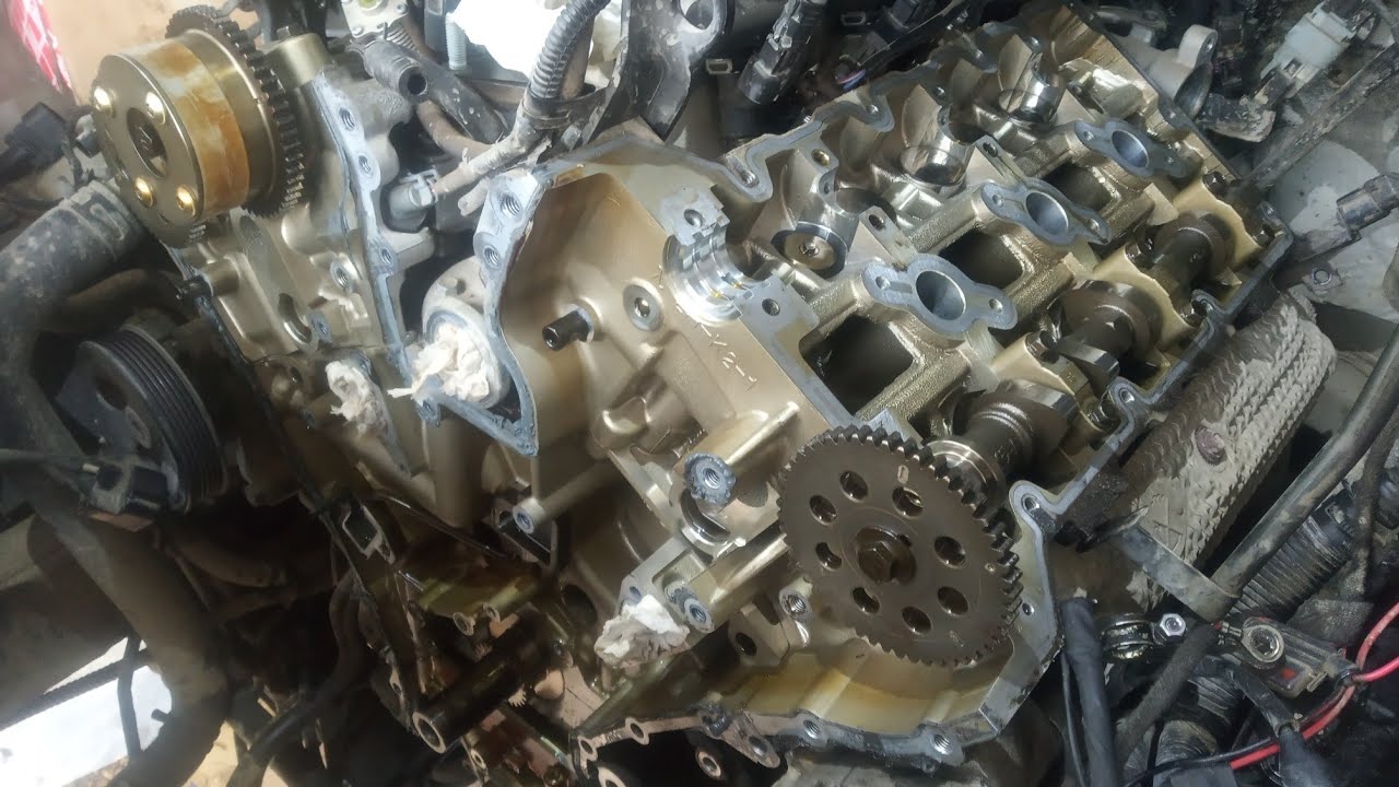 Kia Sorento 3.3 V6 G6DB timing chain, wymiana łańcucha rozrządu