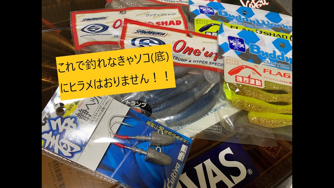 この２つで釣果激増、ワームで狙うサーフのヒラメとマゴチの爆釣マル秘セッティングを公開！！
